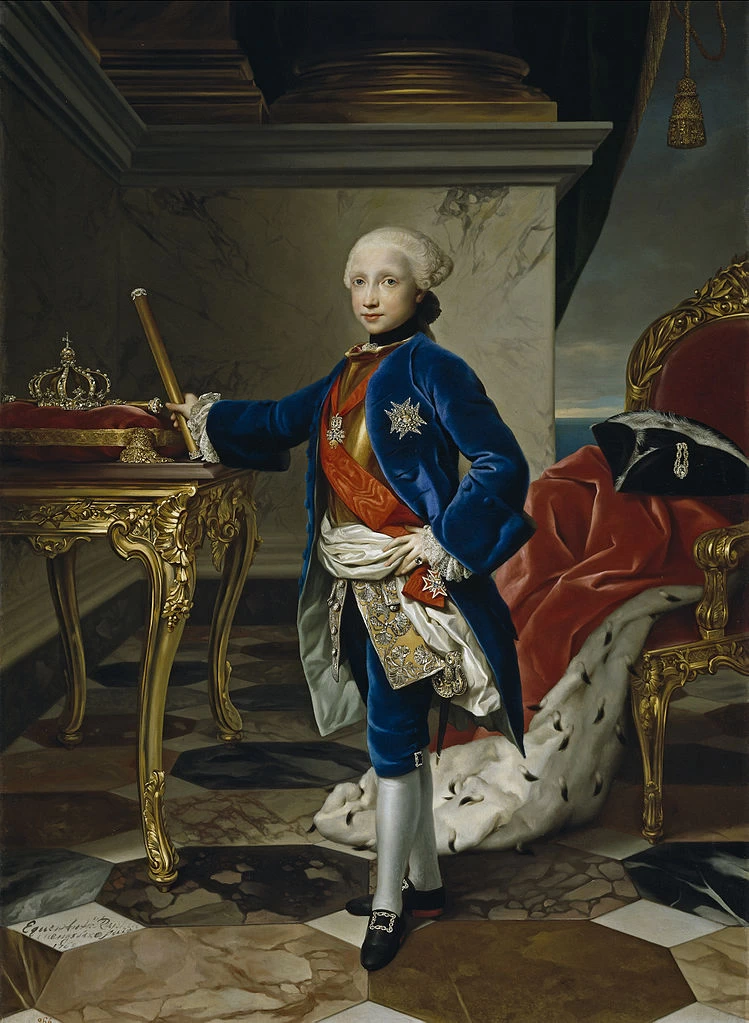 Ritratto di Ferdinando IV all'età di nove anni - Museo del Prado, Madrid